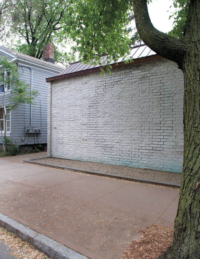 The clubhouse - known as the “Tomb” - of the Skull and Bones